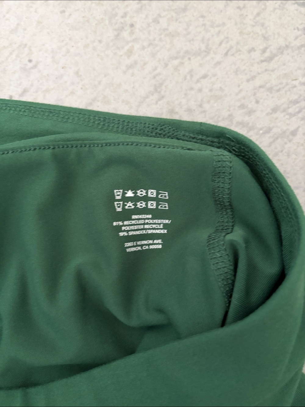 Reformation Forest Green Skirt - Picture 4 of 5